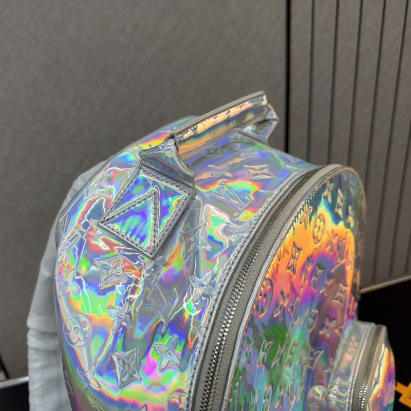 New Fashion Holographic Embossed Backpack CWT1326101924