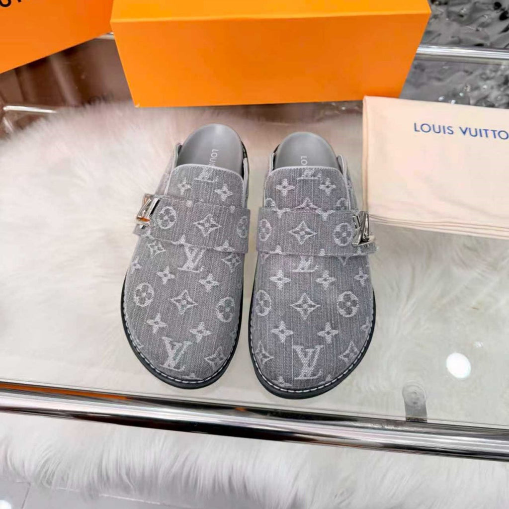 New Fashion Unisex Metal Decorated Mule Slippers PF1326101926