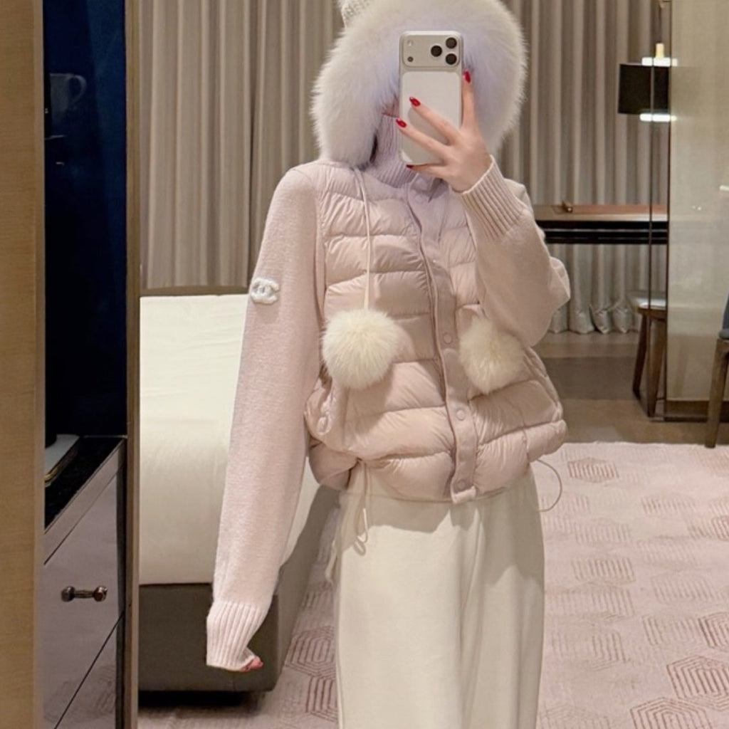 New Fashion Women's 90% White Duck Down Jacket CQQ1326102002