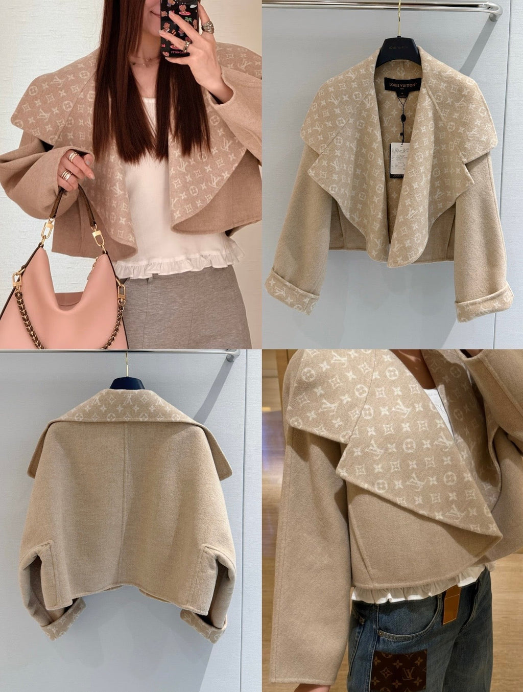 New Fashion Women's Double Faced Wool Short Coat CQQ1326102006