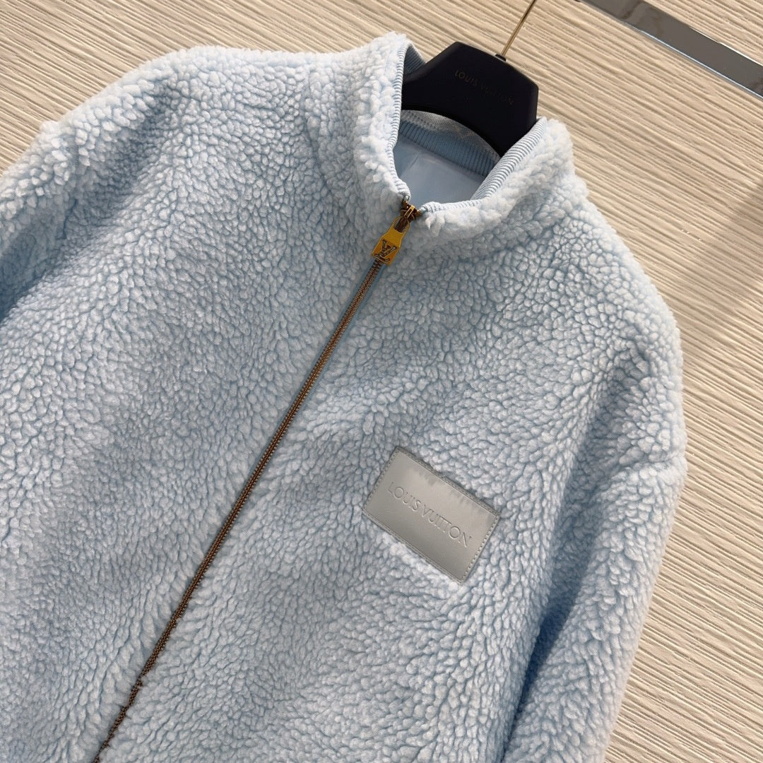 New Fashion Women's Stand Collar Sherpa Jacket CQQ1326102008
