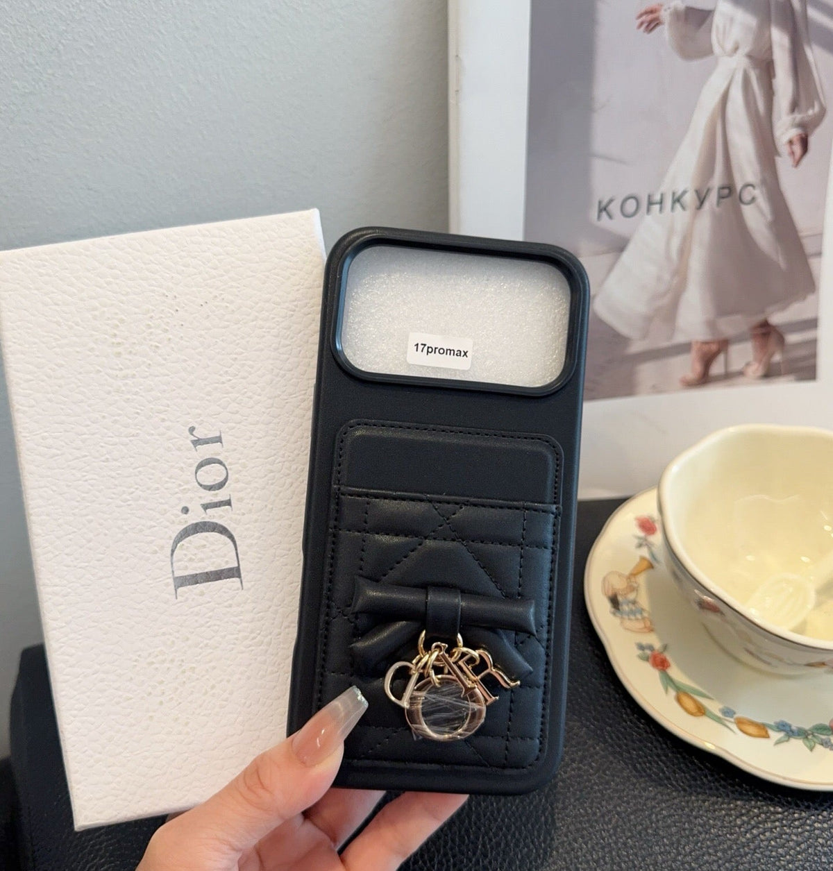 New Fashion Bow Card Holder Phone Case LD1326102103