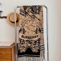 New Fashion Women's Equestrian Print Cashmere Scarf ZJN1326102106