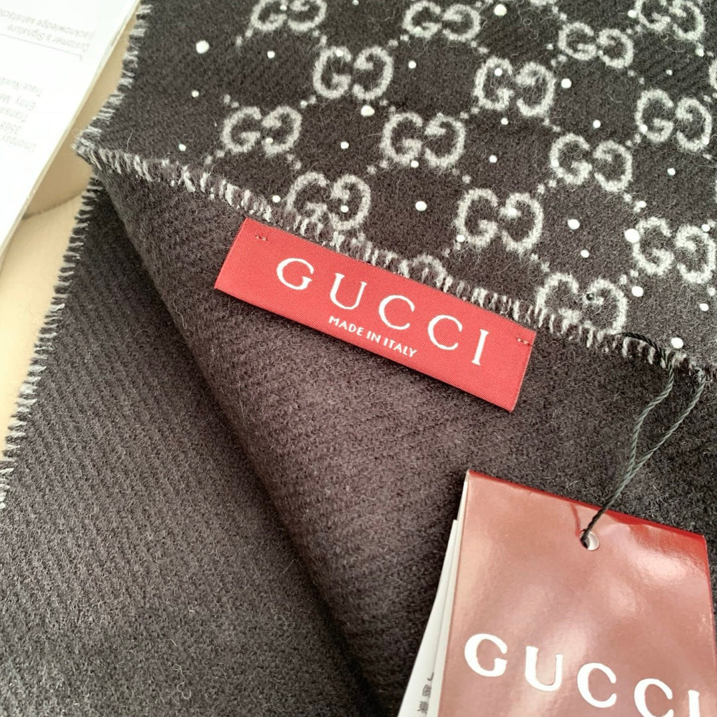 New Fashion Christmas Rhinestone GG Cashmere Scarf ZJN1326102107