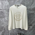 New Fashion Men's Medusa Rhinestone Long Sleeve T-Shirt SJ1326102109