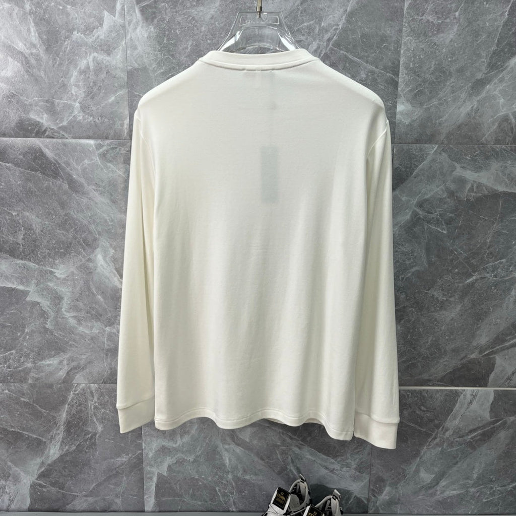New Fashion Men's Medusa Rhinestone Long Sleeve T-Shirt SJ1326102109