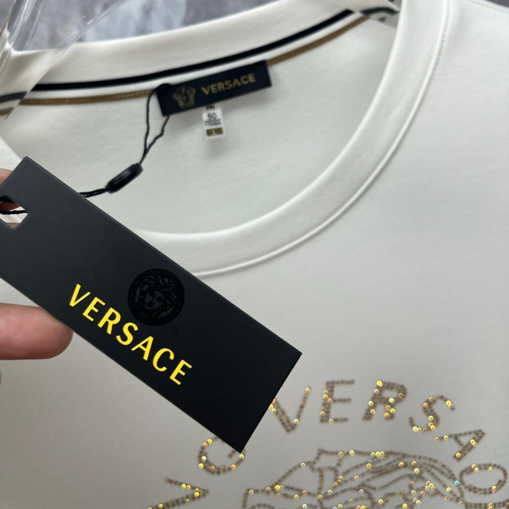 New Fashion Men's Medusa Rhinestone Long Sleeve T-Shirt SJ1326102109