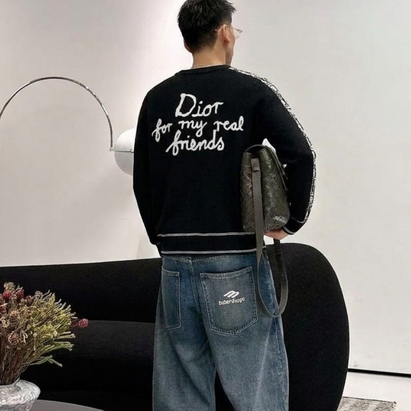 New Fashion Men's Crew Neck Sweater SJ1326102112