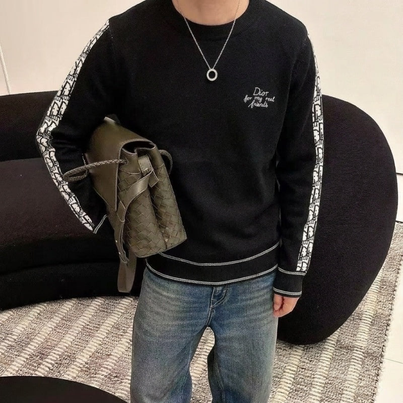 New Fashion Men's Crew Neck Sweater SJ1326102112