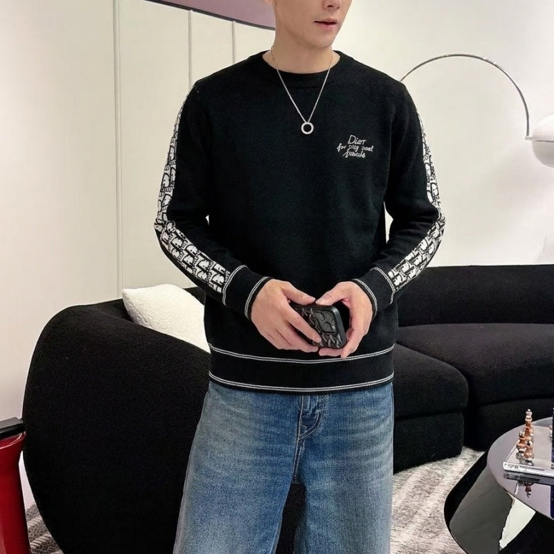 New Fashion Men's Crew Neck Sweater SJ1326102112