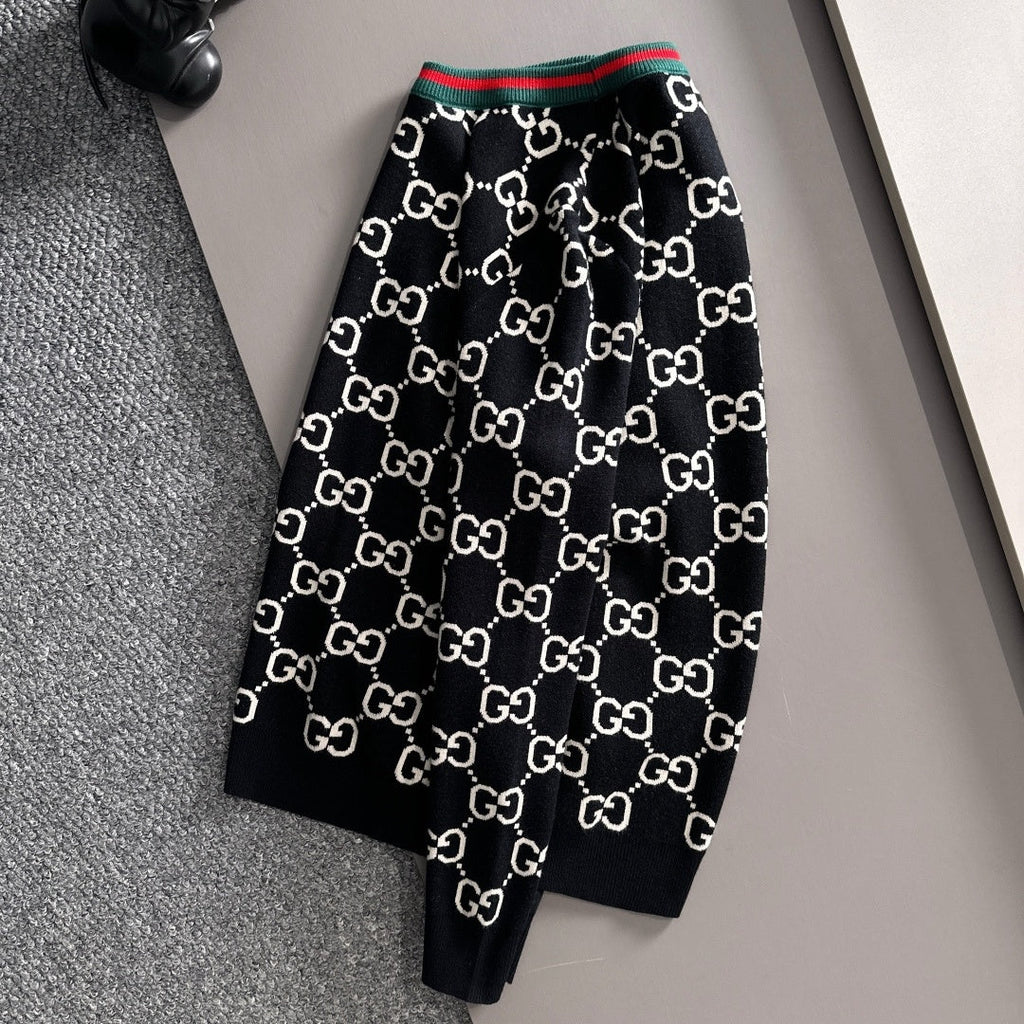 New Fashion Men's All Over GG Logo Crew Neck Sweater MJ1326102205