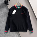 New Fashion Men's Embroidered GG Logo Crew Neck Sweater MJ1326102206