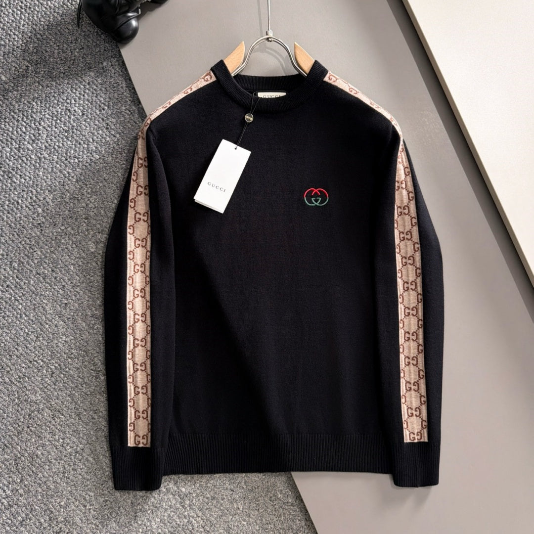 New Fashion Men's Tape Embroidered Sweater MJ1326102207