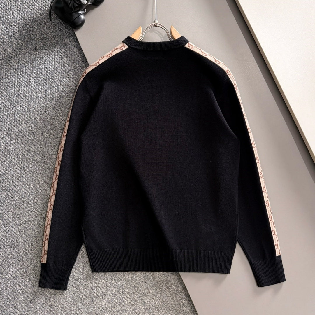 New Fashion Men's Tape Embroidered Sweater MJ1326102207