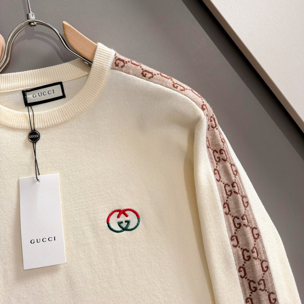 New Fashion Men's Tape Embroidered Sweater MJ1326102207