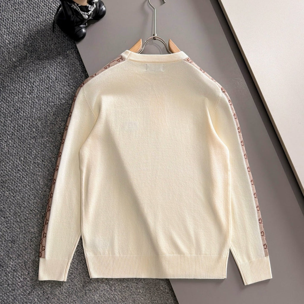 New Fashion Men's Tape Embroidered Sweater MJ1326102207