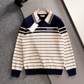 New Fashion Men's GG Striped Polo Sweater MJ1326102209