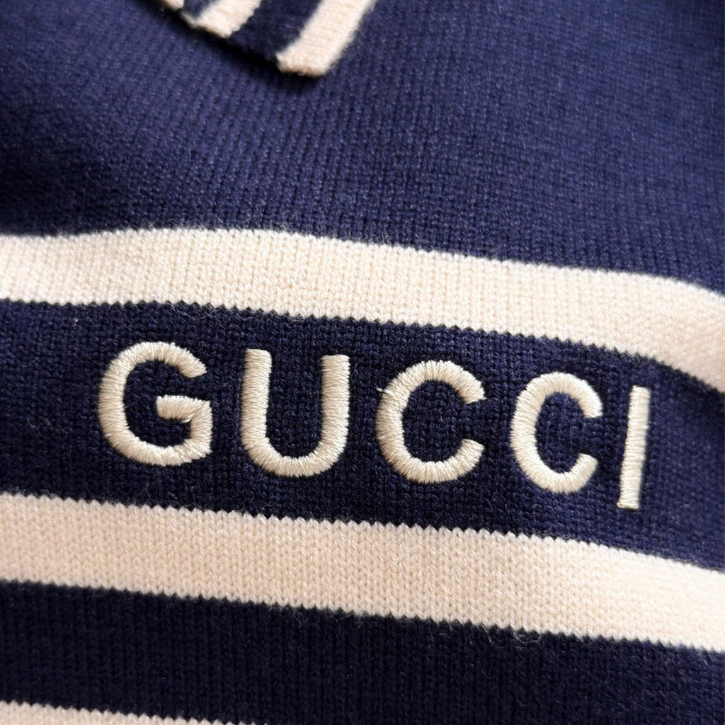 New Fashion Men's GG Striped Polo Sweater MJ1326102209