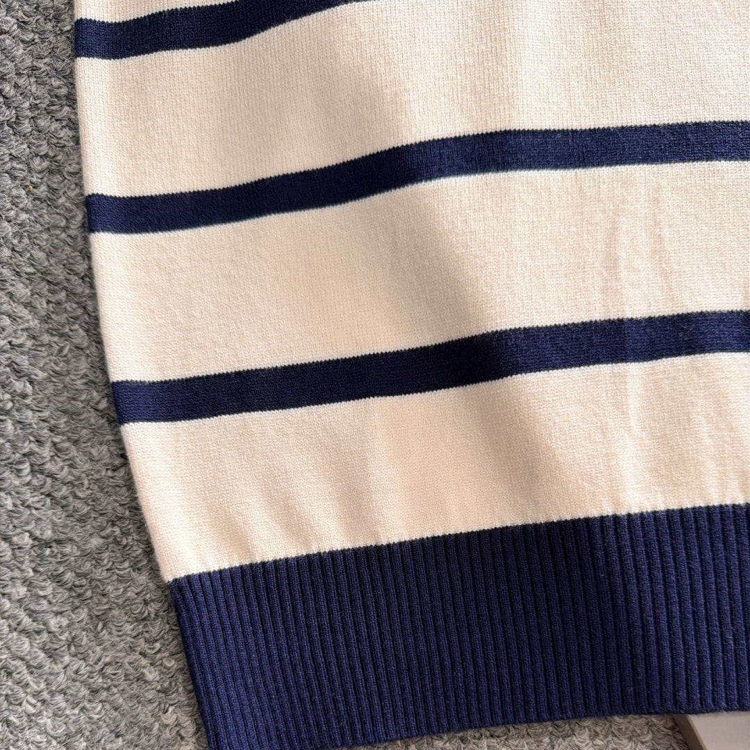 New Fashion Men's GG Striped Crew Neck Sweater MJ1326102210
