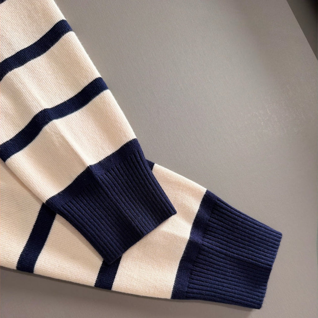 New Fashion Men's GG Striped Crew Neck Sweater MJ1326102210