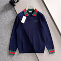New Fashion Men's GG Stripe Polo Sweater MJ1326102211