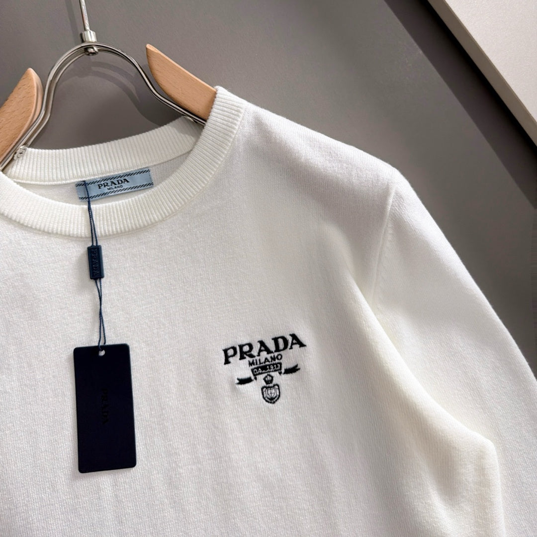 New Fashion Men's Badge Crew Neck Sweater MJ1326102212