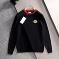 New Fashion Men's Web Stripe Crew Neck Sweater MJ1326102216