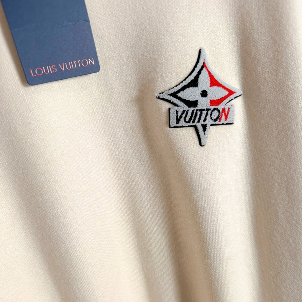 New Fashion Men's Star Badge Crew Neck Sweater MJ1326102218