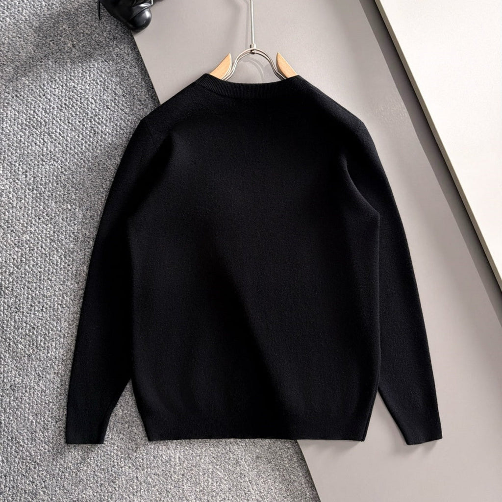 New Fashion Men's Star Badge Crew Neck Sweater MJ1326102218