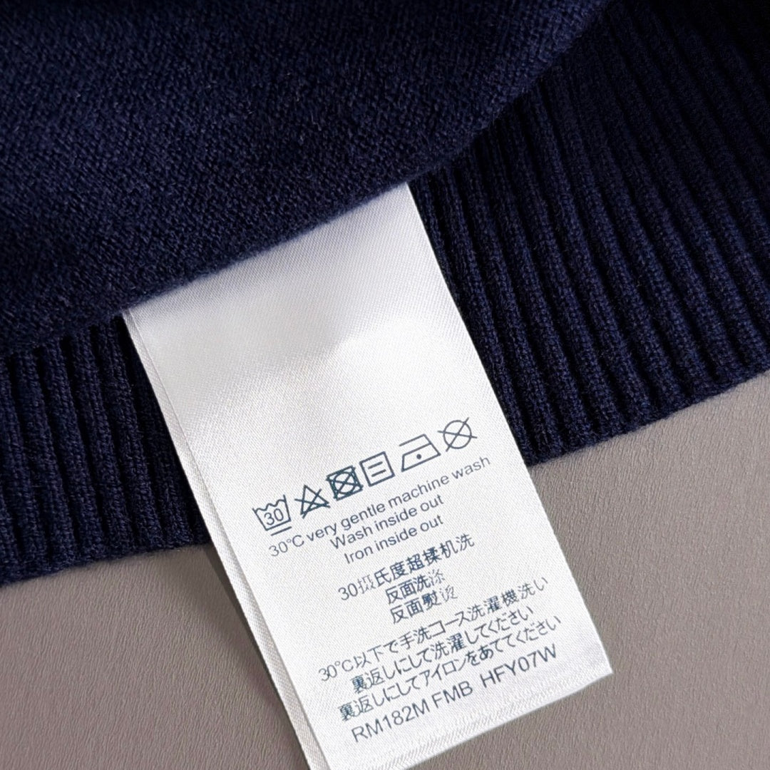 New Fashion Men's Monogram Collar Polo Sweater MJ1326102221