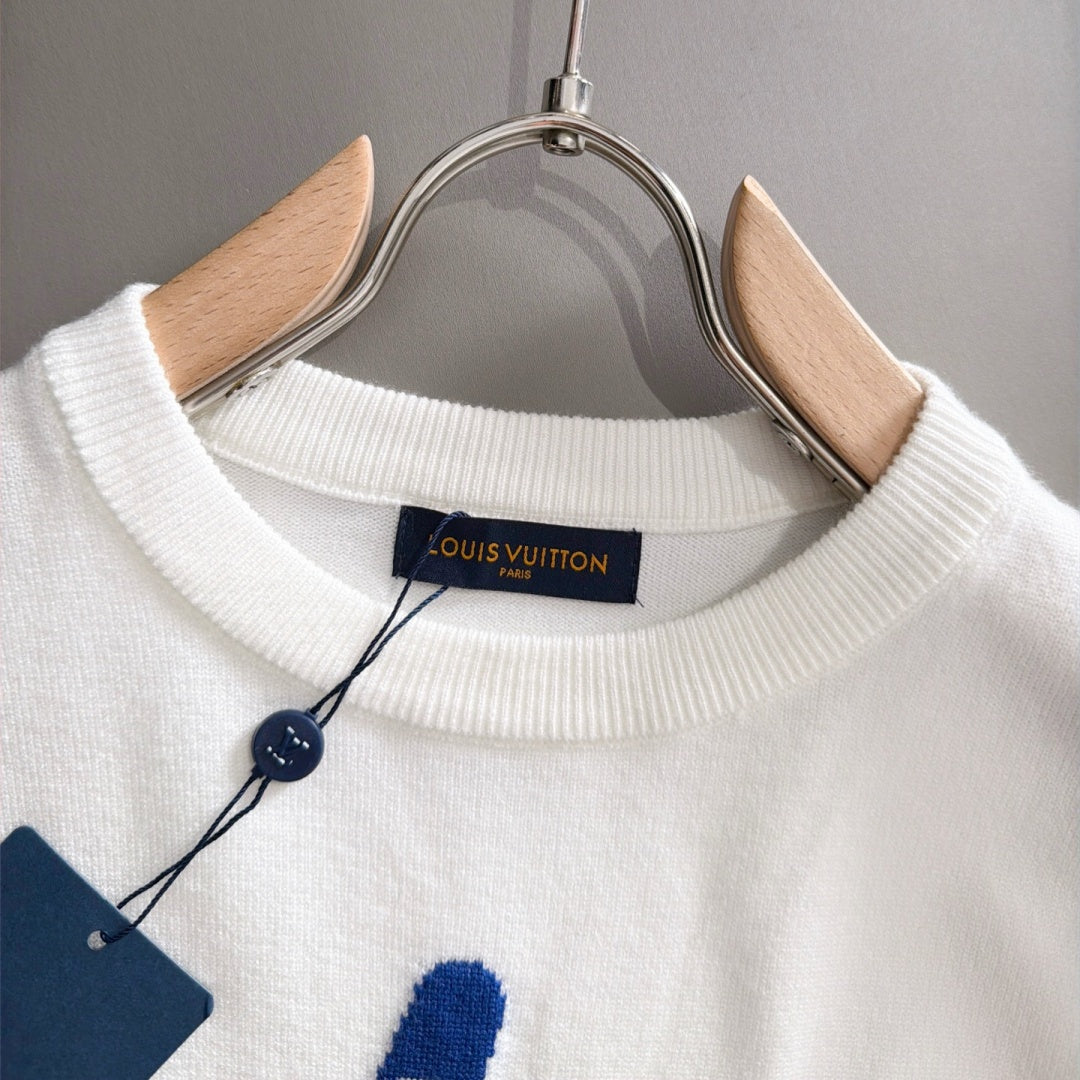 New Fashion Men's Hand Gesture Jacquard Crew Neck Sweater MJ1326102224