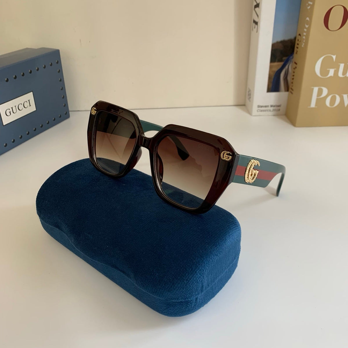 New Retro Large Frame GG Sunglasses LD1312102601