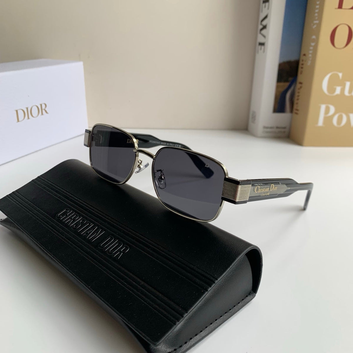 New Retro Metal Square Sunglasses LD1312102602