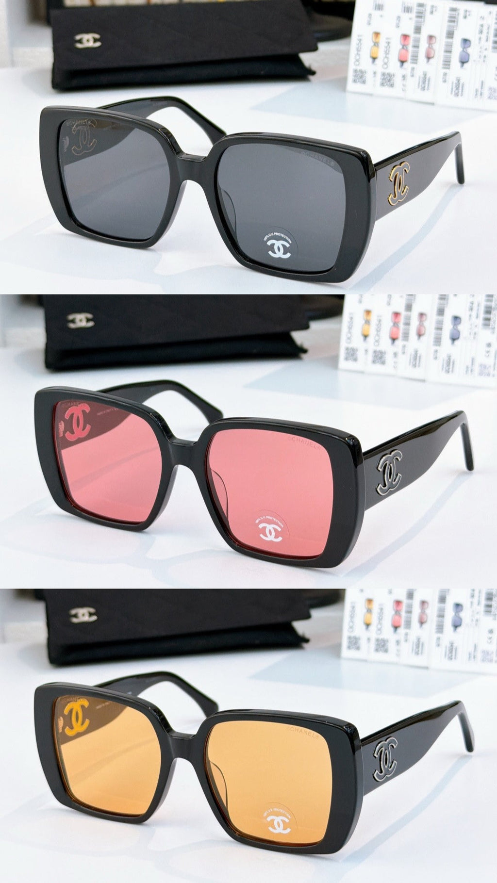 New Large Square CC Sunglasses LD1312102603