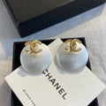 New Versatile Round CC Stud Earrings  XC1326102610