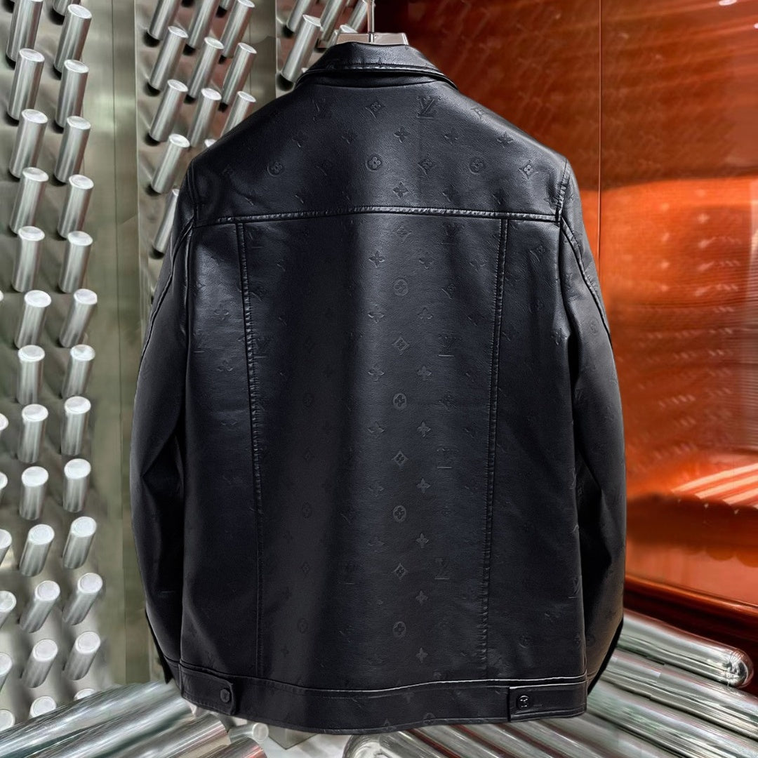 New Fashion Men's Leather Jacket HB1326102713
