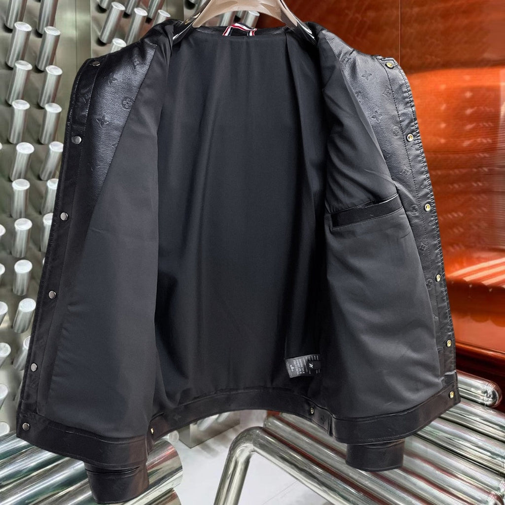 New Fashion Men's Leather Jacket HB1326102713